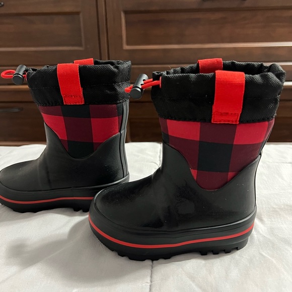 Plaid Boots TD size 5c - Picture 2 of 3